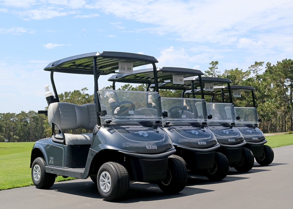 Poppy Hills Golf Carts